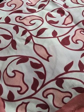 Lovely Pinks, Silk Scarf, Vintage Scarf, Florals